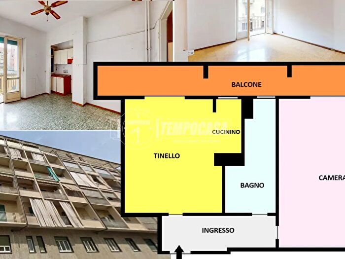 Appartamento bilocale in vendita in Via Monte Valderoa, Torino