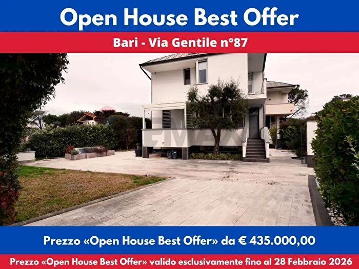 Casa quadrilocale in vendita in Via Giovanni Gentile, Bari