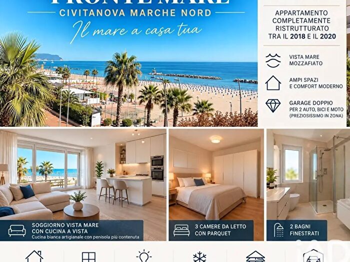 Appartamento con 7 locali in vendita in Via Via Giacomo Matteotti, Civitanova Marche