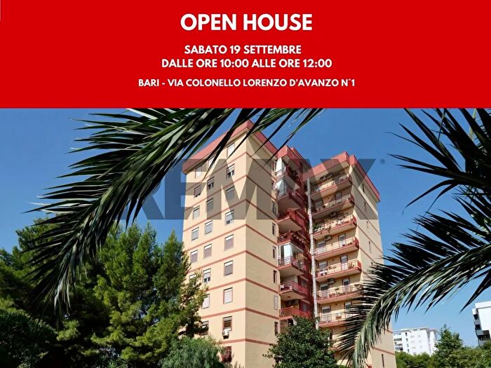 Appartamento quadrilocale in vendita in Via Colonnello Lorenzo d'Avanzo, Bari