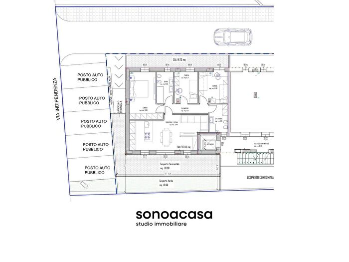 Appartamento quadrilocale in vendita in Via Indipendenza, Mondolfo