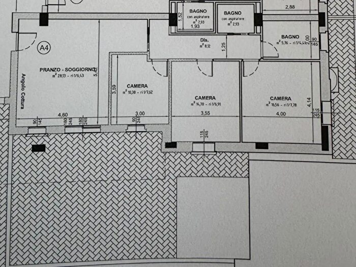 Appartamento quadrilocale in vendita in Tressano, Castellarano