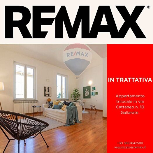 Appartamento trilocale in vendita in Via Cattaneo, Gallarate