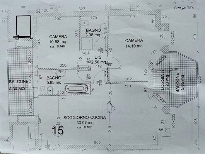 Appartamento trilocale in affitto in Via eridano, Via Covignano Villaggio Azzurro, Rimini