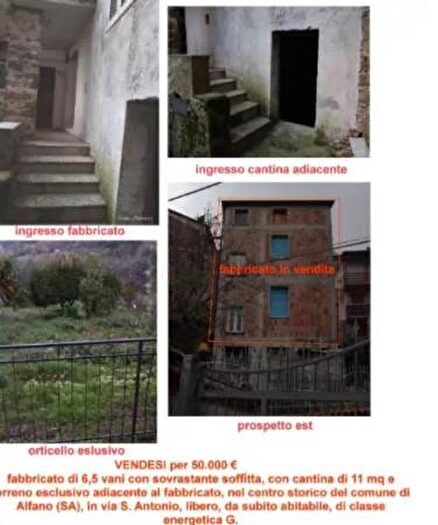 Appartamento con 5 locali in vendita in Via SantAntonio, Alfano