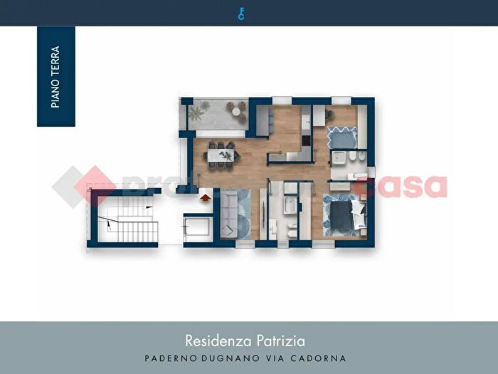 Appartamento trilocale in vendita in Via Cadorna, Paderno Dugnano