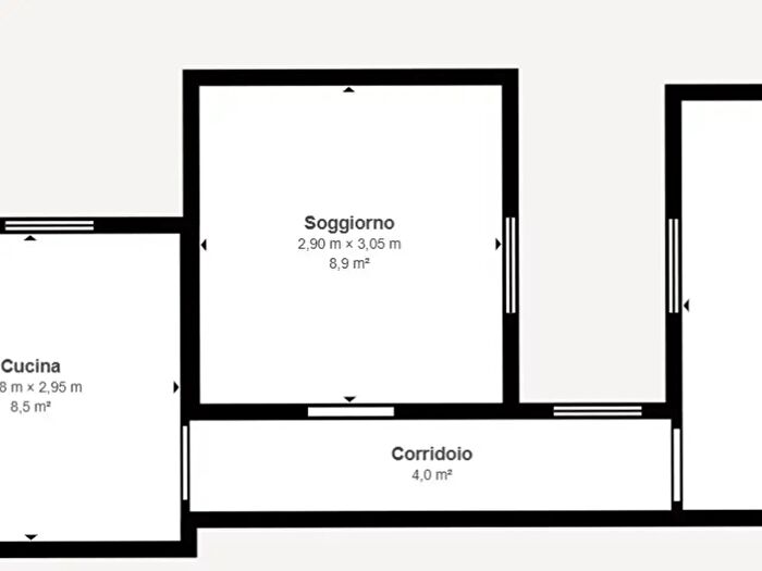 Appartamento trilocale in vendita in Via delle Caldaie, Firenze
