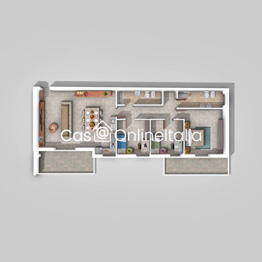 Appartamento quadrilocale in vendita in Magione