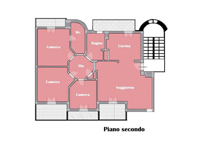 Appartamento con 6 locali in vendita in Via Colombo Snc, Altidona