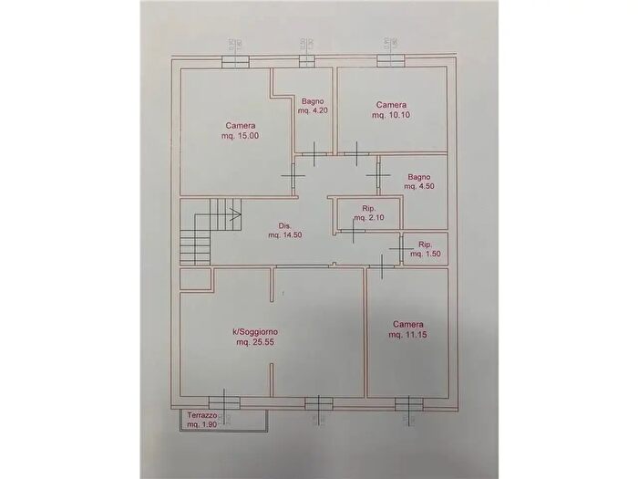Appartamento con 5 locali in vendita in Empoli