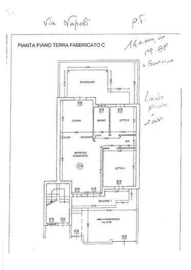 Appartamento trilocale in vendita in Pulsano Taranto, Pulsano