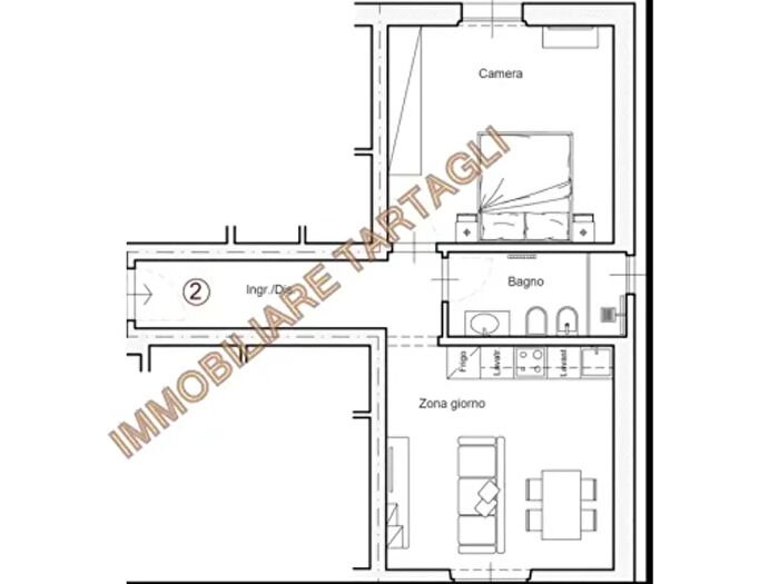 Appartamento bilocale in vendita in Firenze