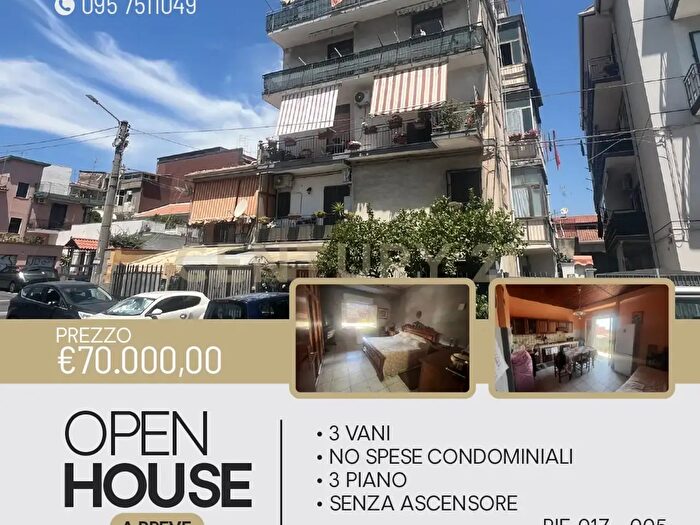 Appartamento in vendita in Via Partigiani d'Italia, Catania