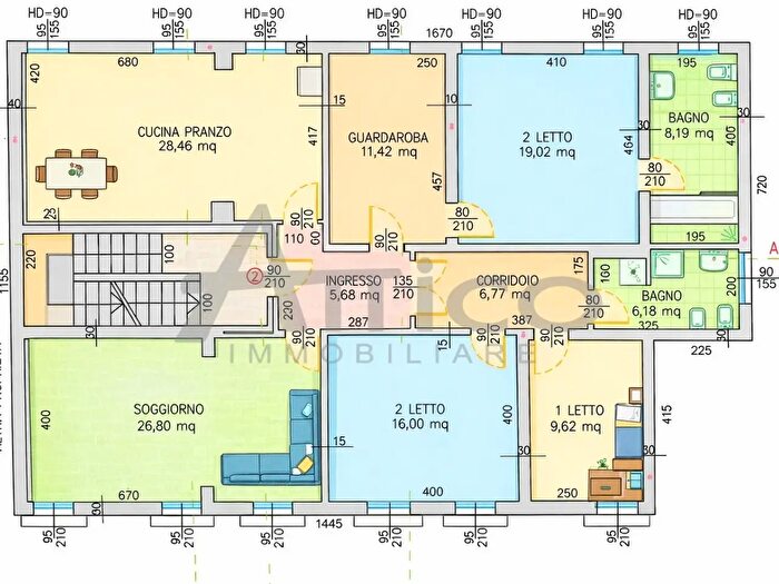 Appartamento con 7 locali in vendita in Centro Storico Ro, Rovigo