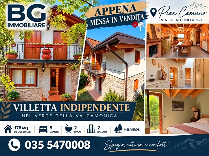 Casa con 5 locali in vendita in Via Solato Inferiore, Pian Camuno