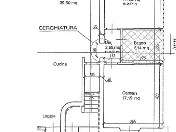 Appartamento quadrilocale in vendita in Cascina