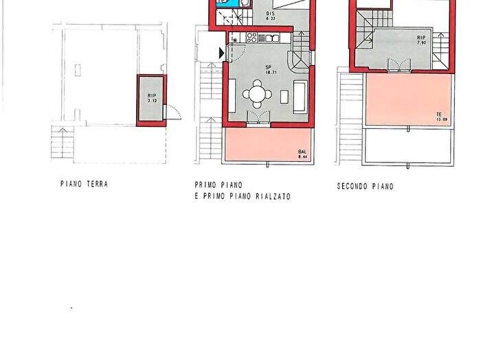 Appartamento quadrilocale in vendita in Via delle Campanelle, Ravenna