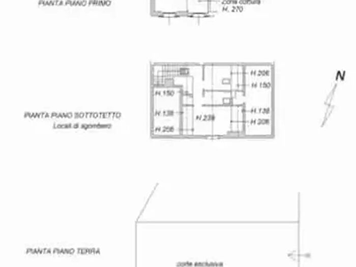 Appartamento quadrilocale in vendita in Via Pasubio, Cecina
