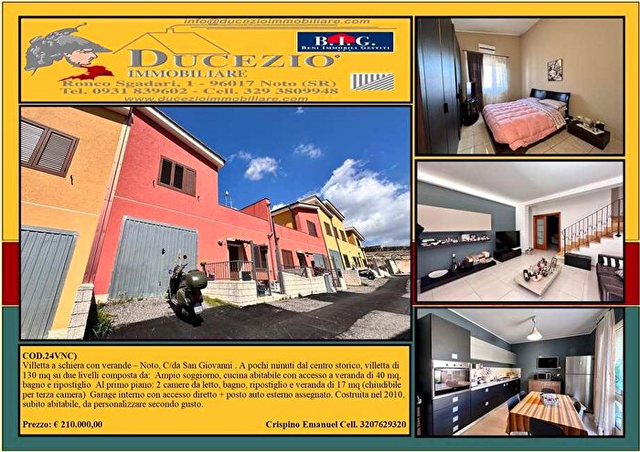 Casa quadrilocale in vendita in Loc San Giovanni, Noto