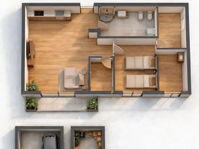 Appartamento trilocale in affitto in Via Castello, Brienno