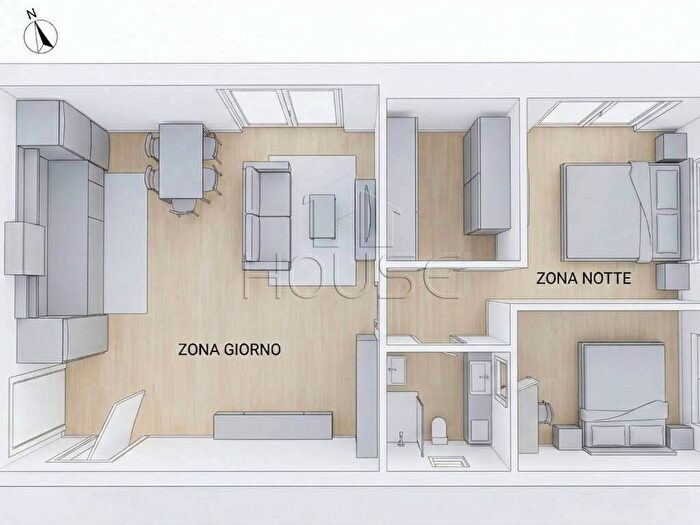 Appartamento trilocale in affitto in Via degli Alfieri, Centro, San Giustino