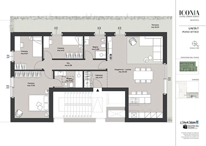 Appartamento quadrilocale in vendita in Via Giambattista Vico, Rimini