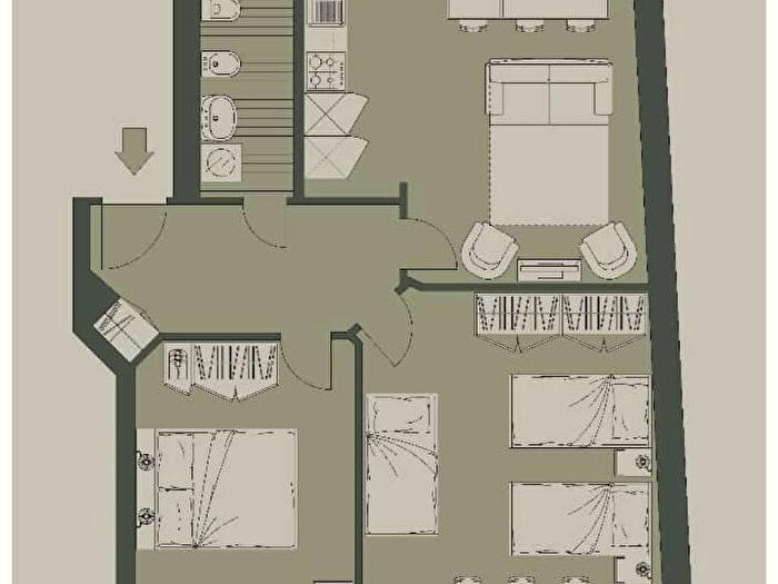 Appartamento trilocale in affitto in Via Nicola Antonio Porpora, Casoretto, Milano
