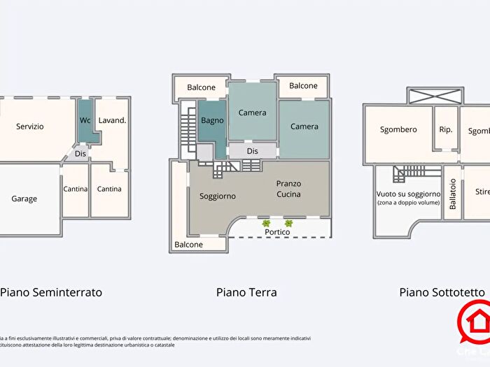 Casa quadrilocale in vendita in Via Martiri di Via Fani, Roncofreddo