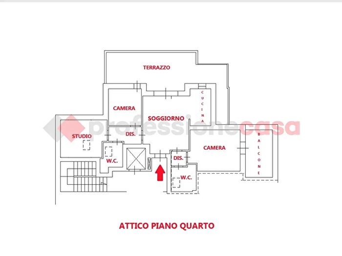 Appartamento quadrilocale in vendita in Via Leonardo da Vinci Snc, Tortoreto
