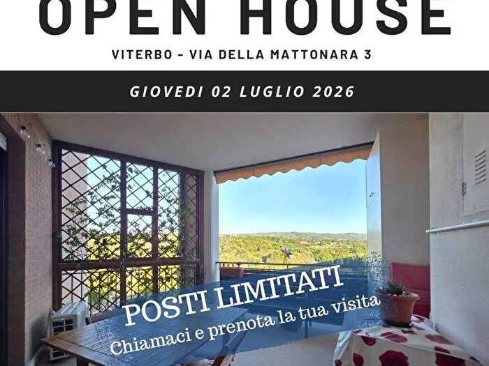 Appartamento con 6 locali in vendita in Via della Mattonara, Viterbo