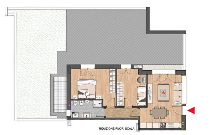 Appartamento trilocale in vendita in Viale Mestre, Riccione