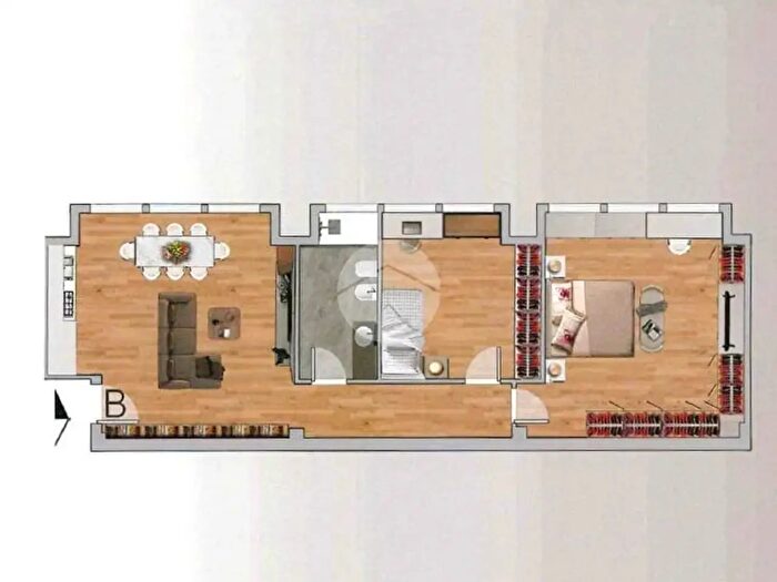 Appartamento trilocale in vendita in Appartamento Via Adolfo Antognoli, Firenze