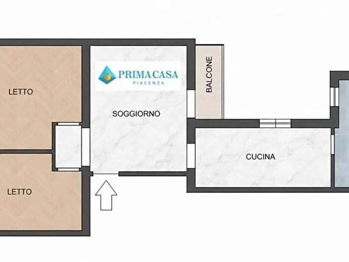 Appartamento trilocale in vendita in Piacenza
