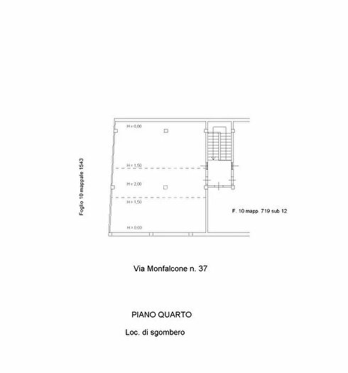 Appartamento trilocale in vendita in Via Monfalcone, Cagliari
