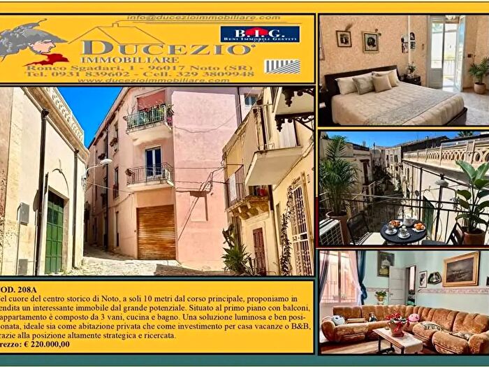 Appartamento quadrilocale in vendita in Via Vico Carlo Pisacane, Noto