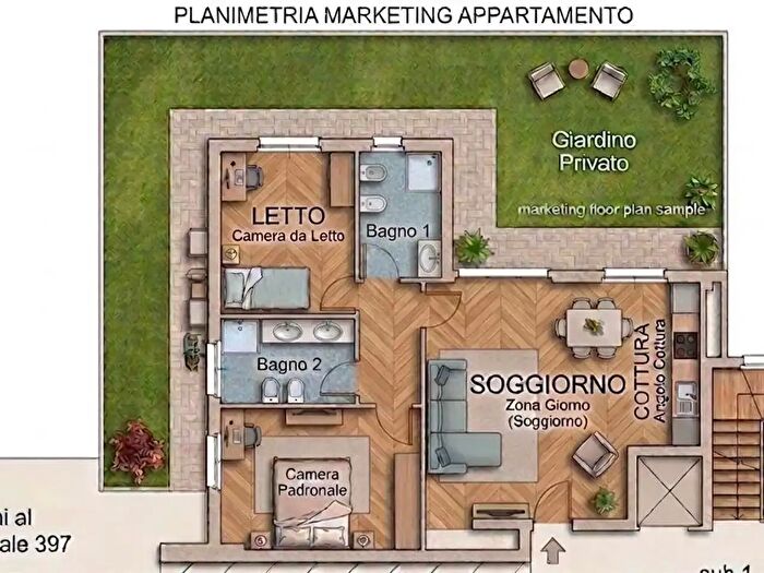 Appartamento trilocale in vendita in Via Vecchia Cremonese, Lodi