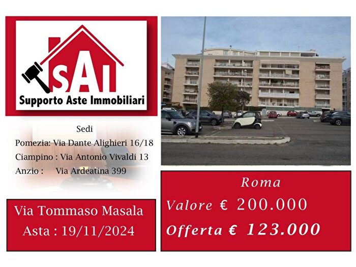 Appartamento bilocale in vendita in Via Colonnello Tommaso Masala, Parco de Medici Muratella, Roma