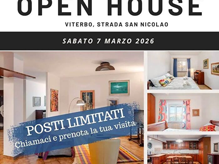 Casa quadrilocale in vendita in Strada San Nicolao, Viterbo