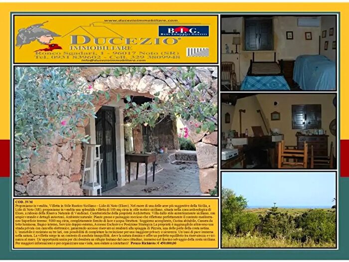 Casa con 5 locali in vendita in Loc Contrada Eloro Snc, Noto