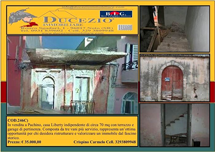 Casa quadrilocale in vendita in Via Via Vesuvio, Pachino