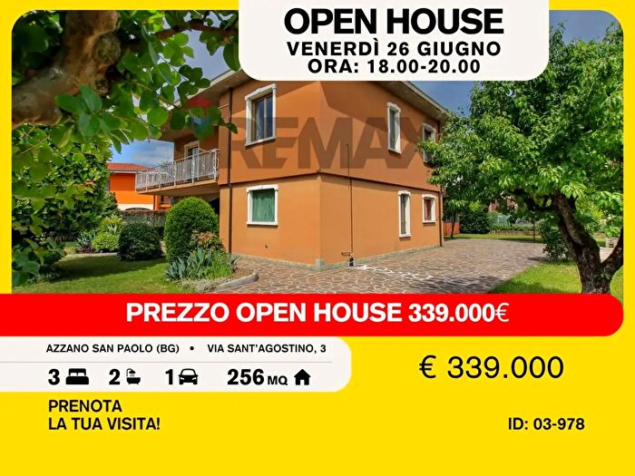 Casa quadrilocale in vendita in Via Sant'Agostino, Azzano San Paolo