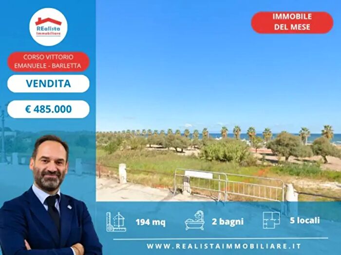 Appartamento quadrilocale in vendita in Corso Vittorio Emanuele II, Barletta
