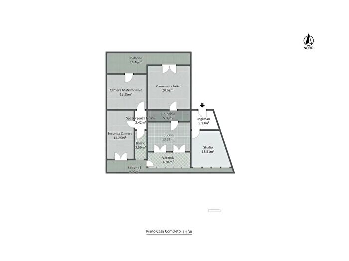 Appartamento con 5 locali in vendita in Via Sorrento Luigi, Catania