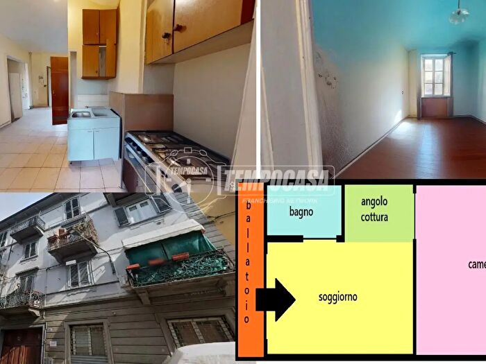 Appartamento bilocale in vendita in Via Bra, Torino