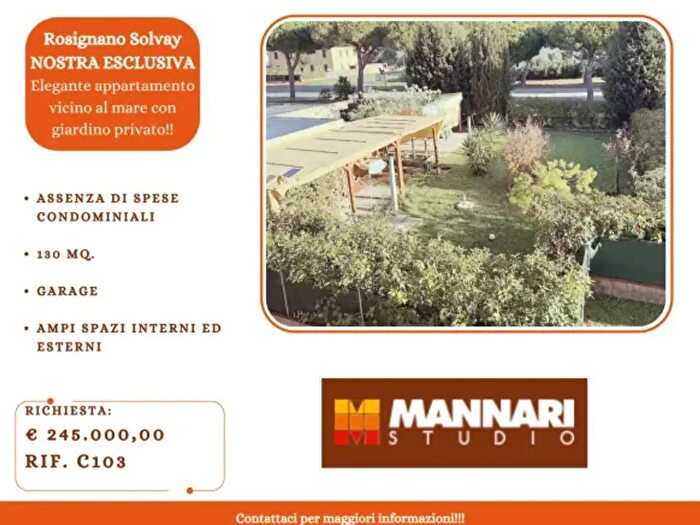 Appartamento con 5 locali in vendita in Rosignano Marittimo