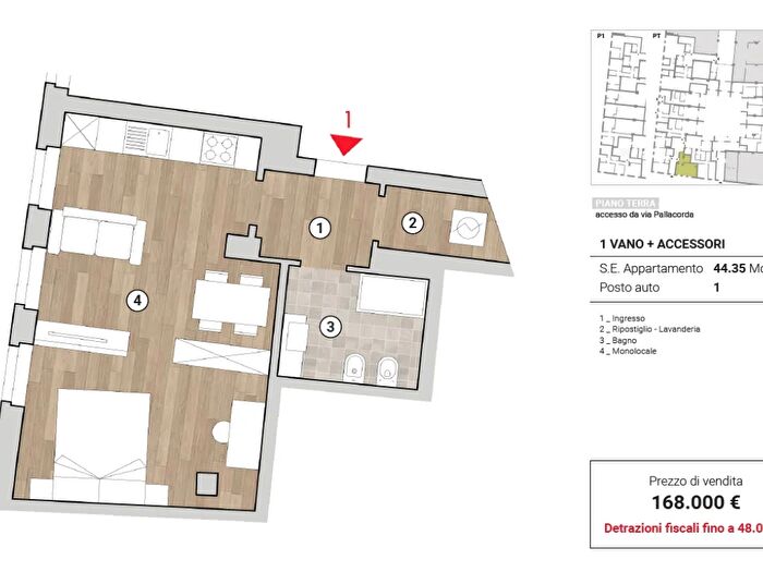 Appartamento quadrilocale in vendita in Via Ceppo Vecchio, Prato