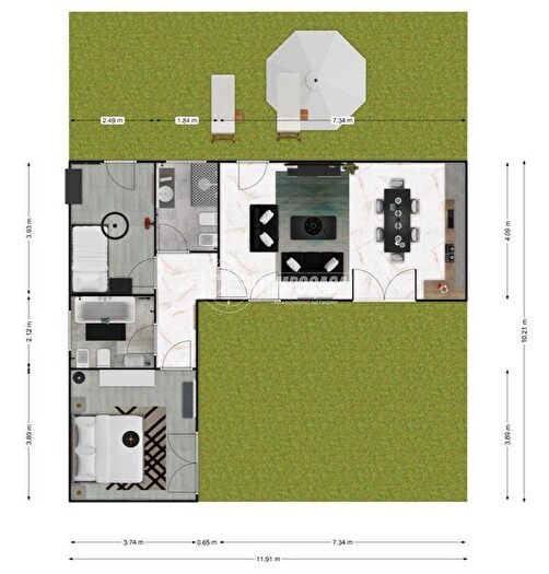 Appartamento trilocale in vendita in Via delle Rose Snc, Garlasco