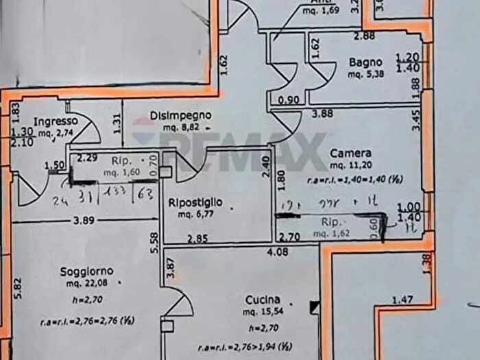 Appartamento trilocale in vendita in Verucchio
