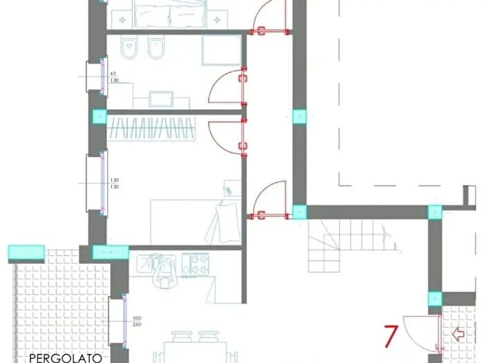 Appartamento con 5 locali in vendita in Castelnuovo Magra