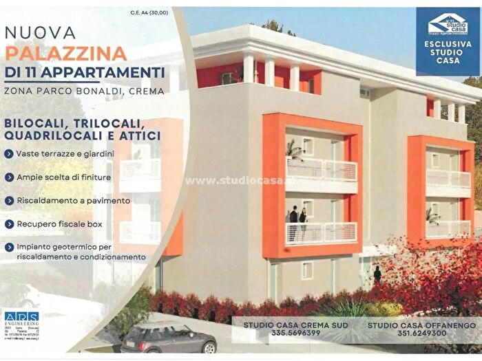 Appartamento bilocale in vendita in Via Gavazzeni, Crema